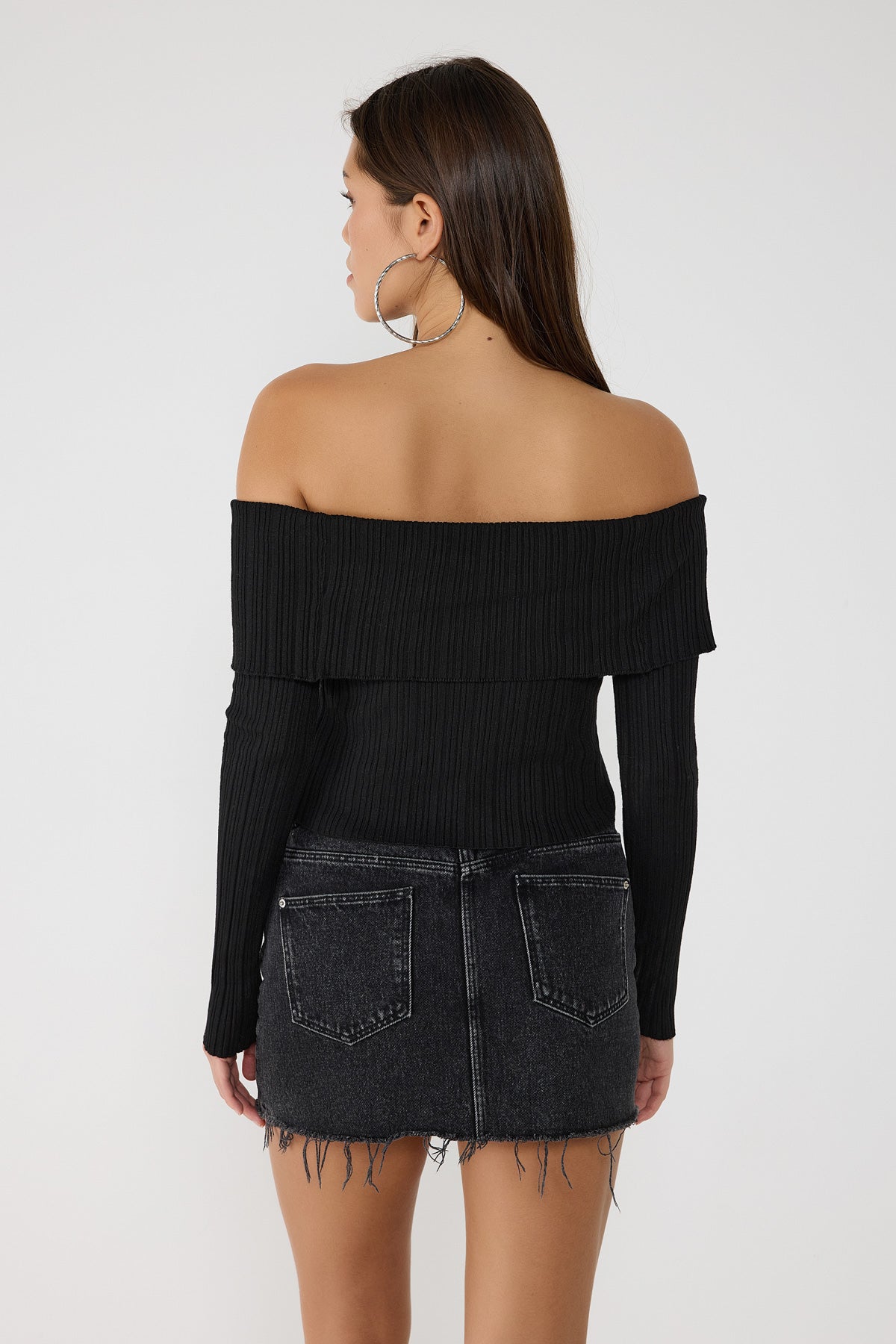 Strickpullover mit Knopfdetails