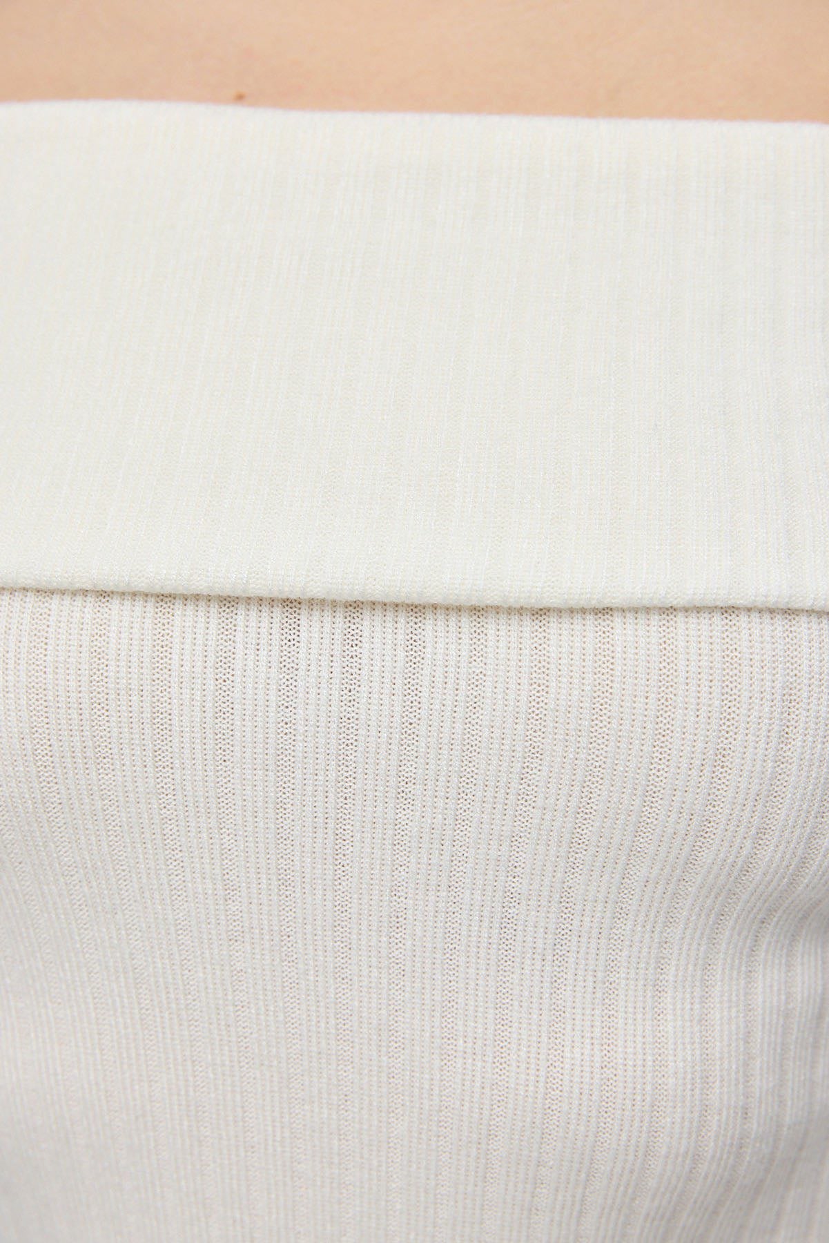Langärmelige Strickbluse