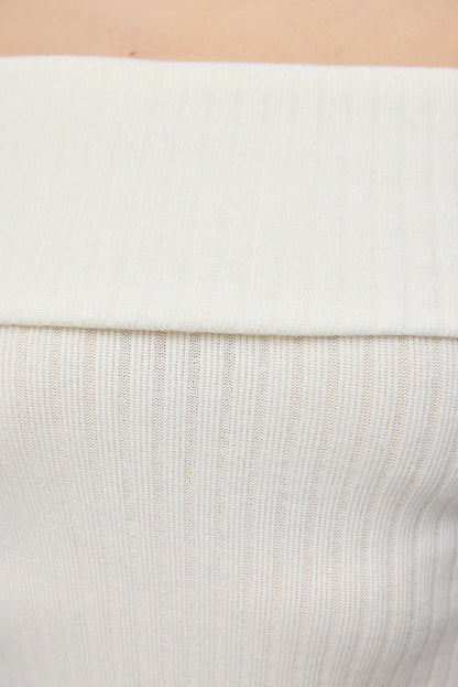 Langärmelige Strickbluse