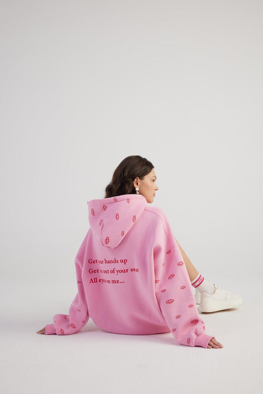 Oversized Unisex Eye Hoodie