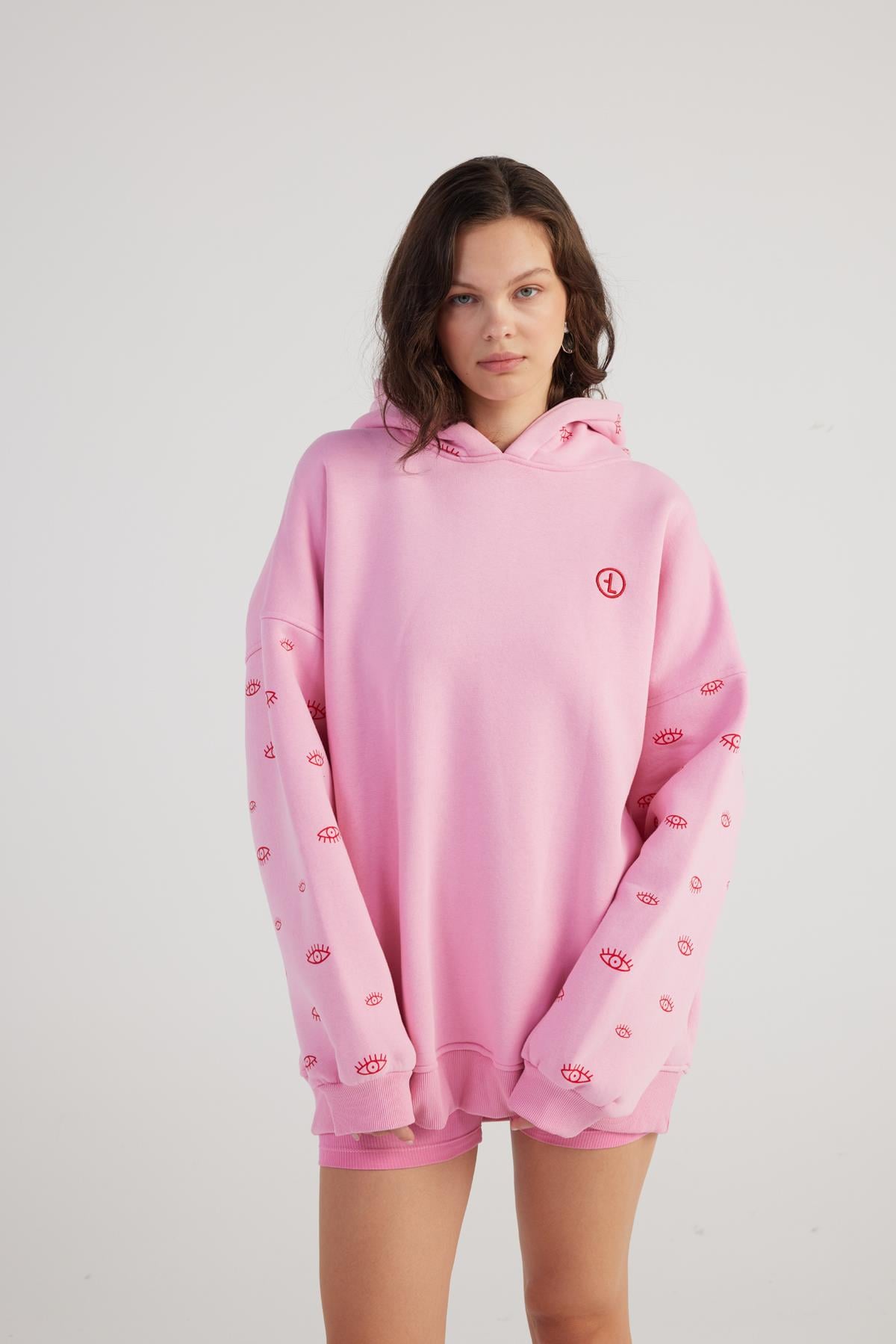 Oversized Unisex Eye Hoodie