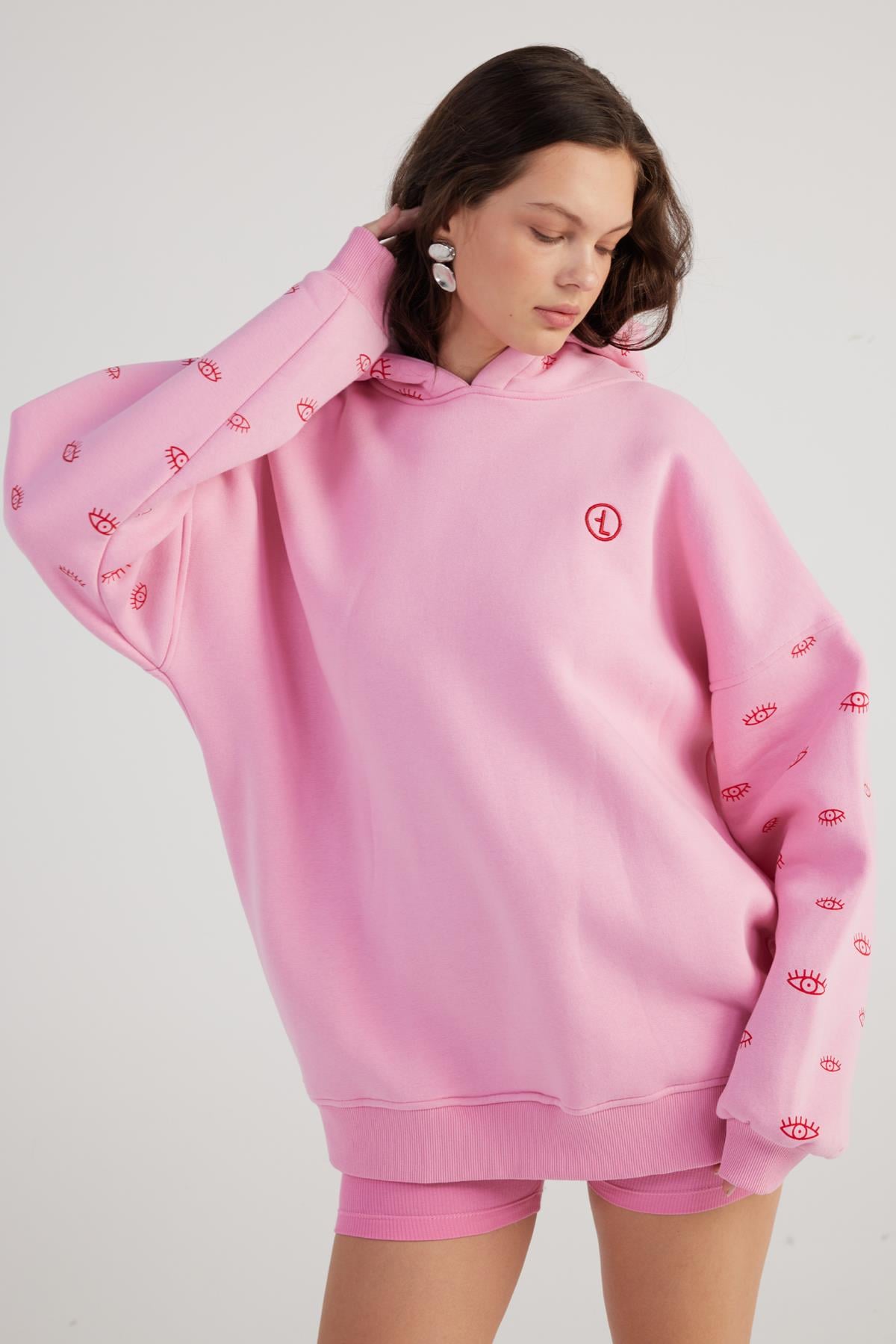 Oversized Unisex Eye Hoodie