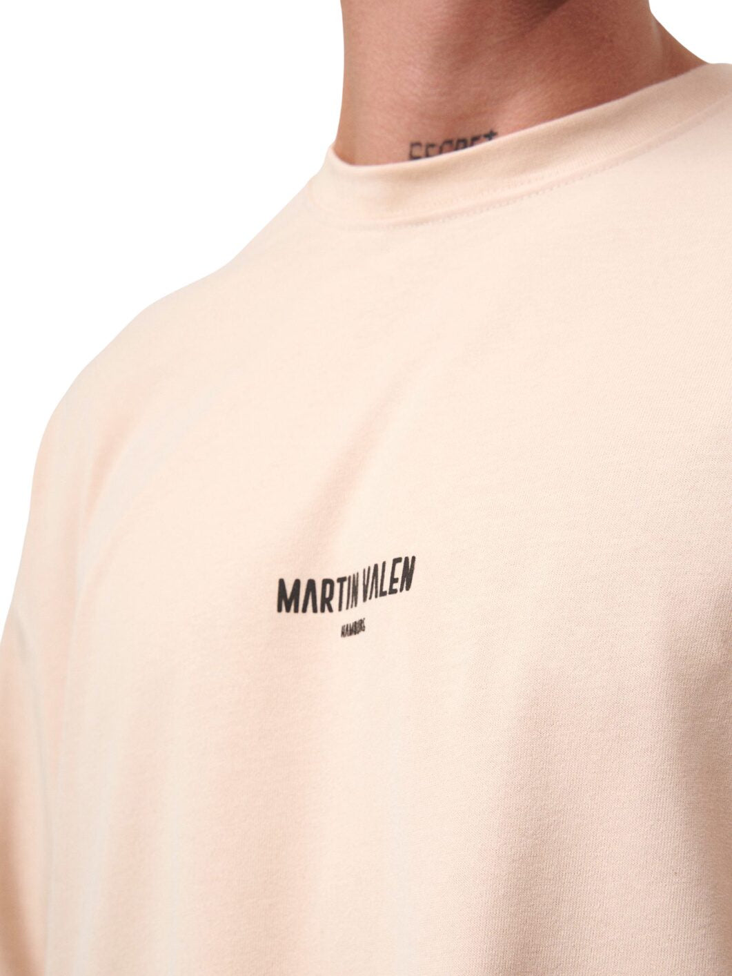 Übergroßes Grafik-Slogan T-Shirt