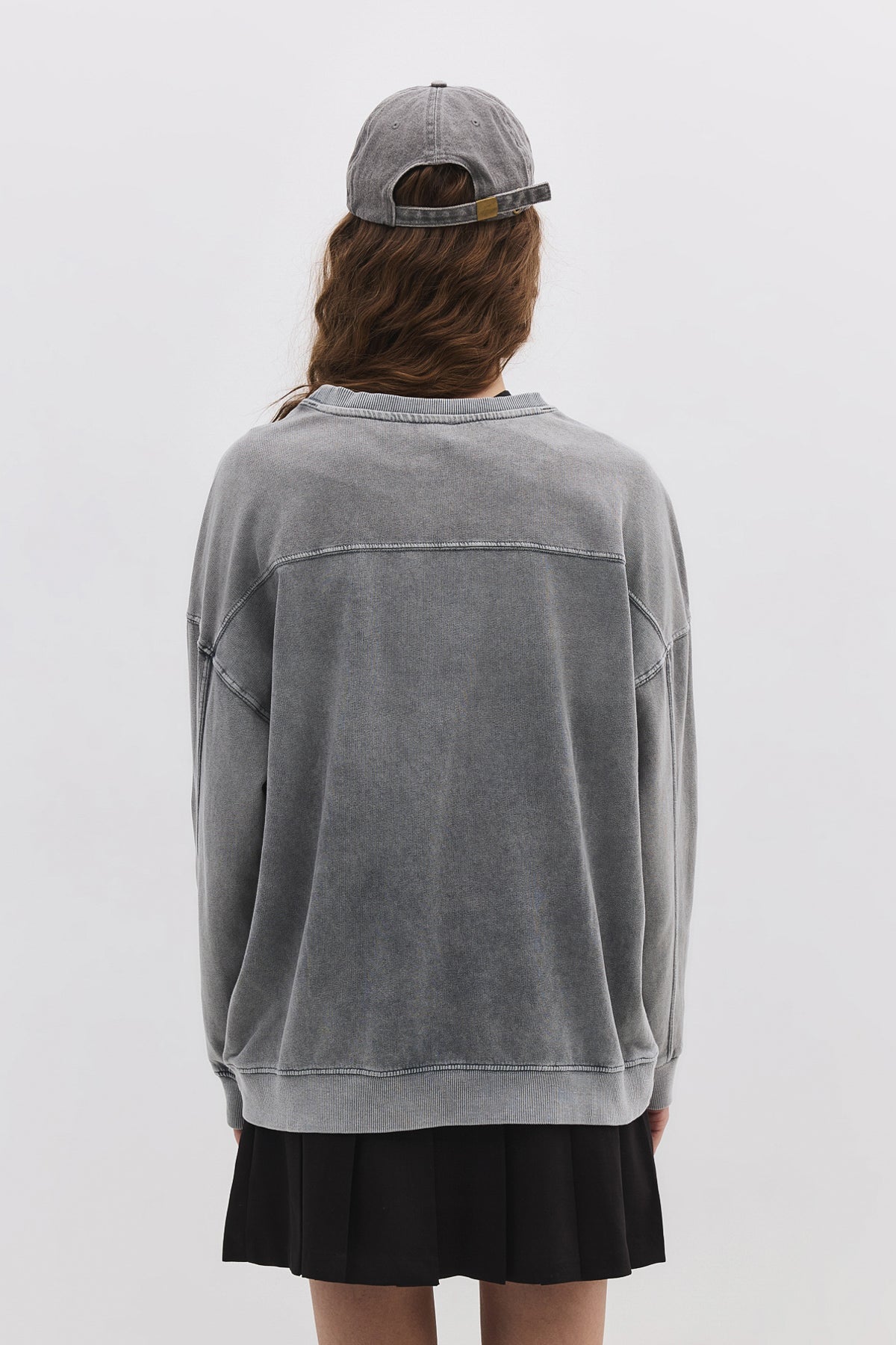 Sweatshirt mit Rundhalsausschnitt