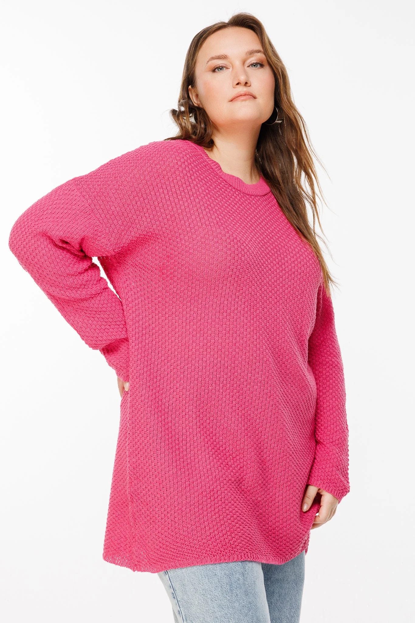 Oversize-Strickpullover