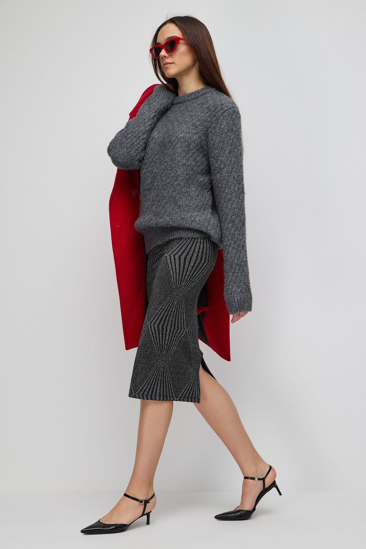 Oversize-Strickpullover