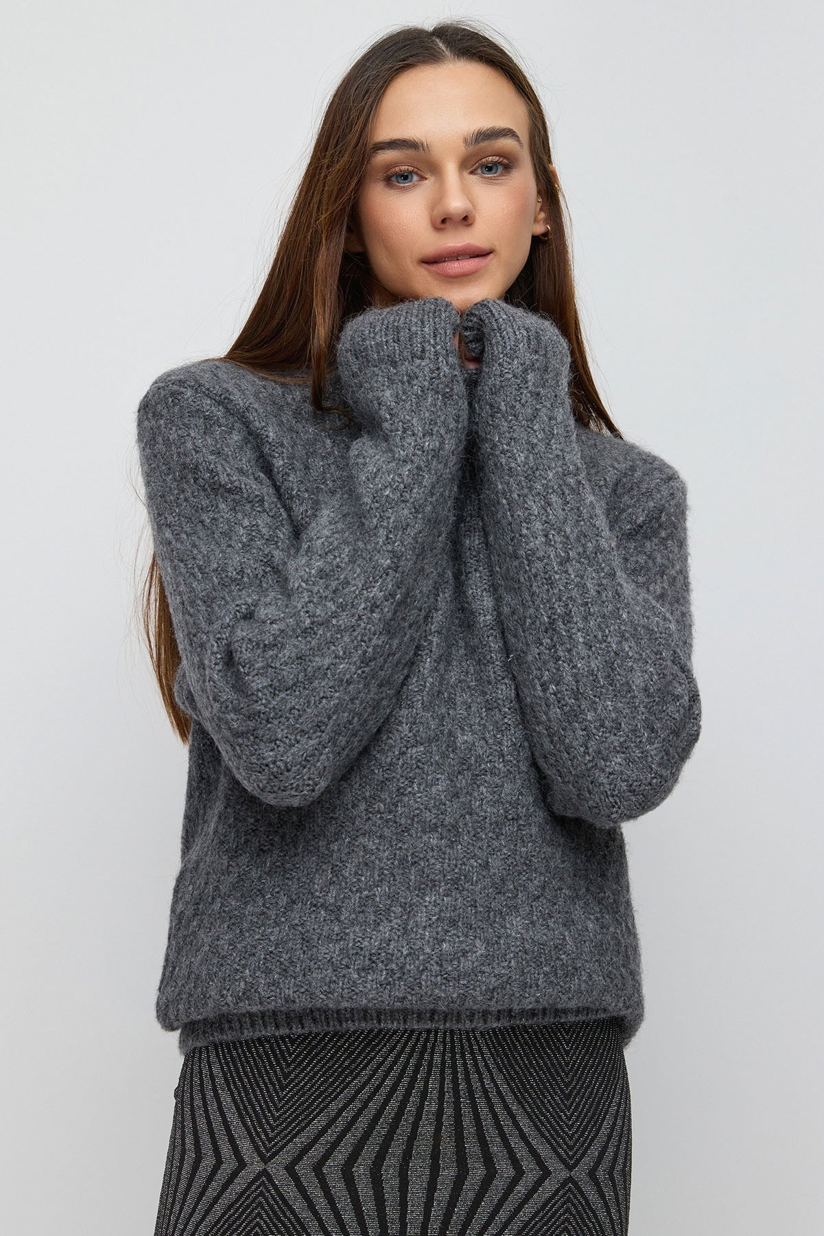 Oversize-Strickpullover