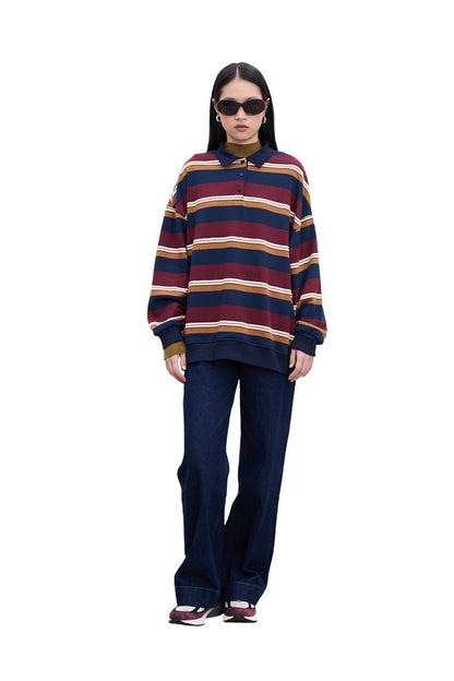 Oversized Blauer Polo Sweatshirt