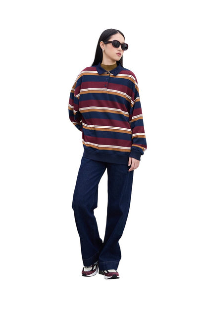 Oversized Blauer Polo Sweatshirt