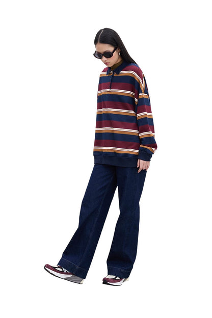 Oversized Blauer Polo Sweatshirt