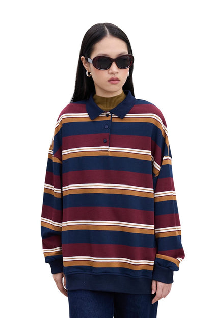 Oversized Blauer Polo Sweatshirt