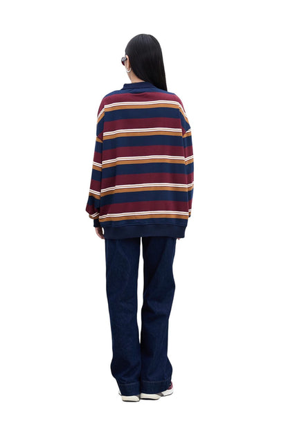 Oversized Blauer Polo Sweatshirt