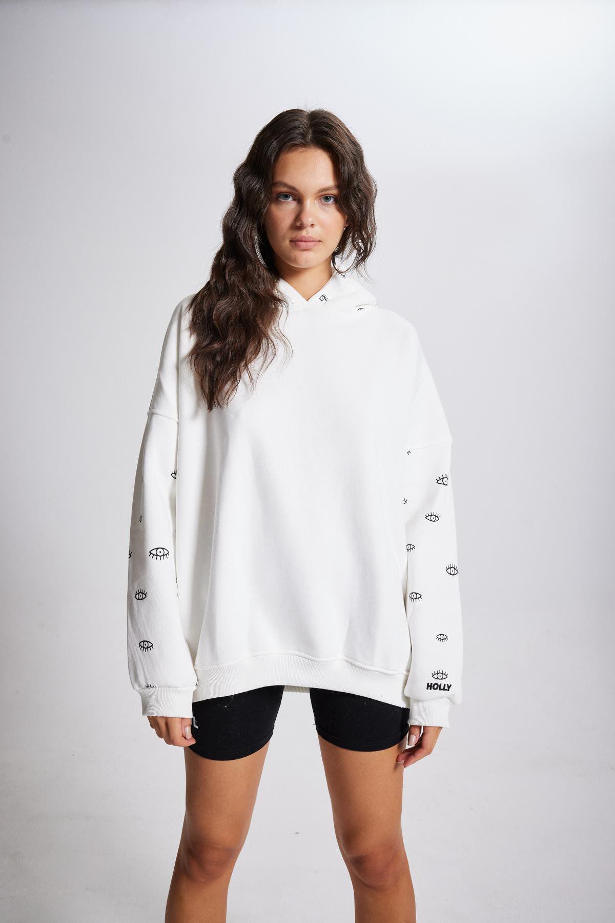 Oversized Unisex Eye Hoodie