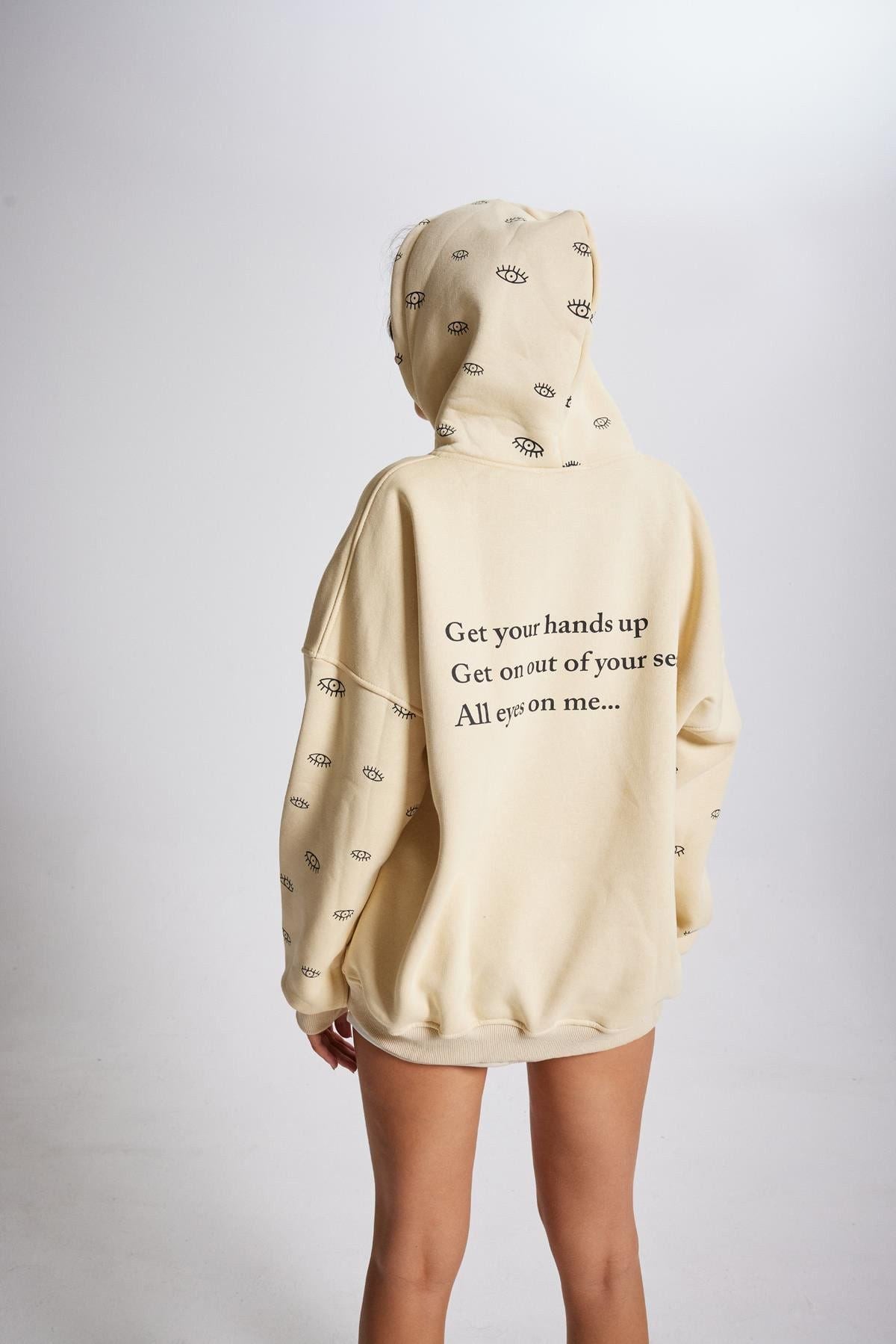 Oversized Unisex Eye Hoodie