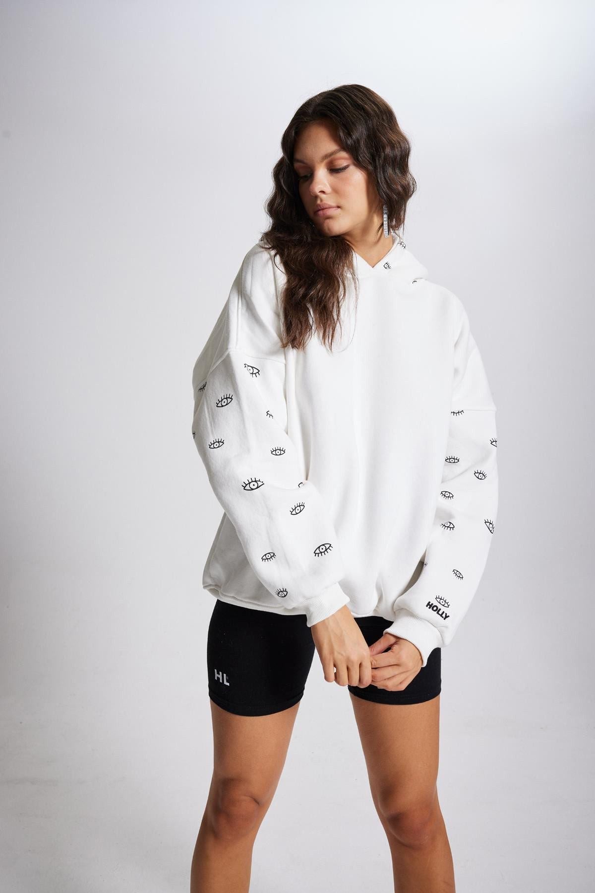 Oversized Unisex Eye Hoodie