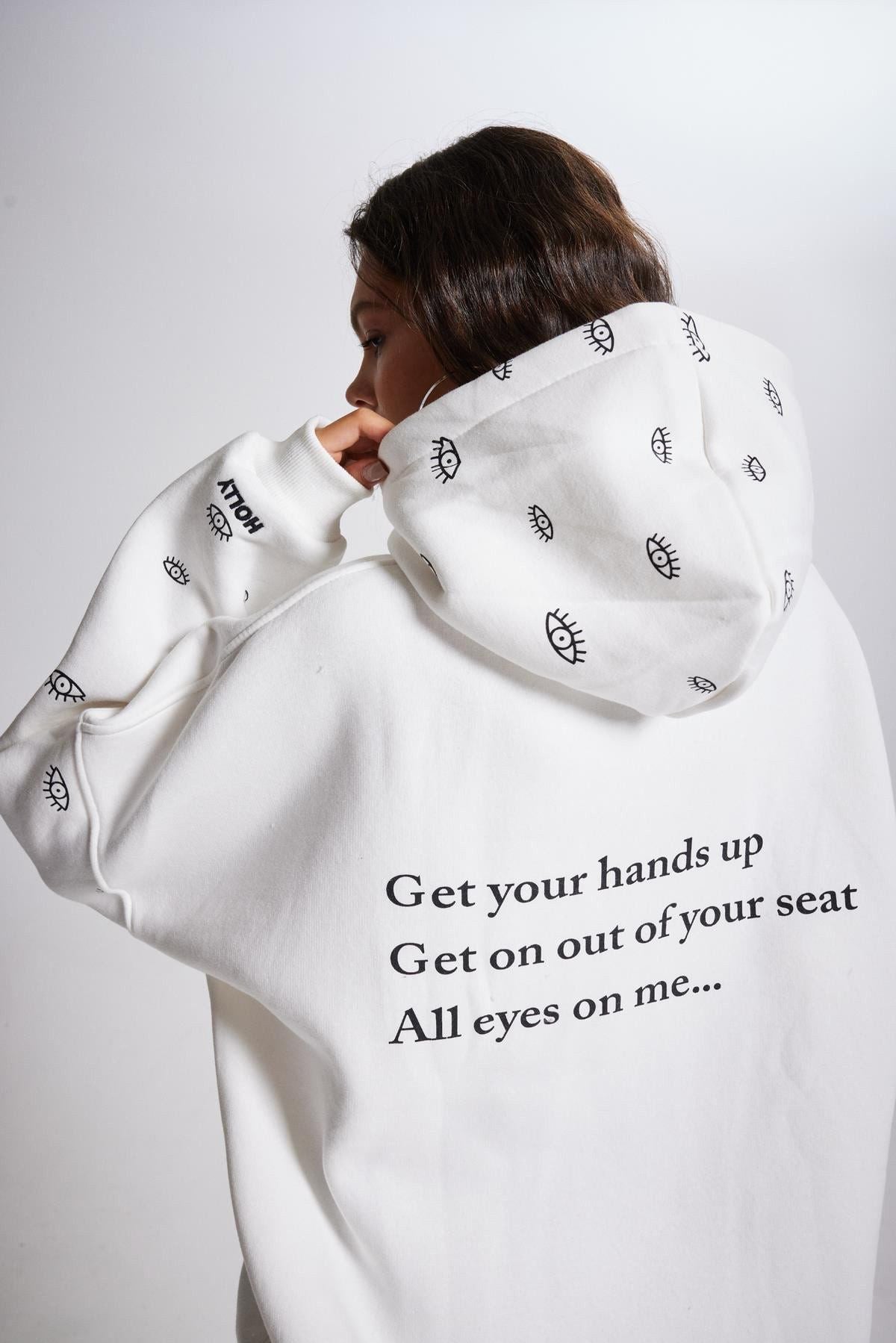 Oversized Unisex Eye Hoodie
