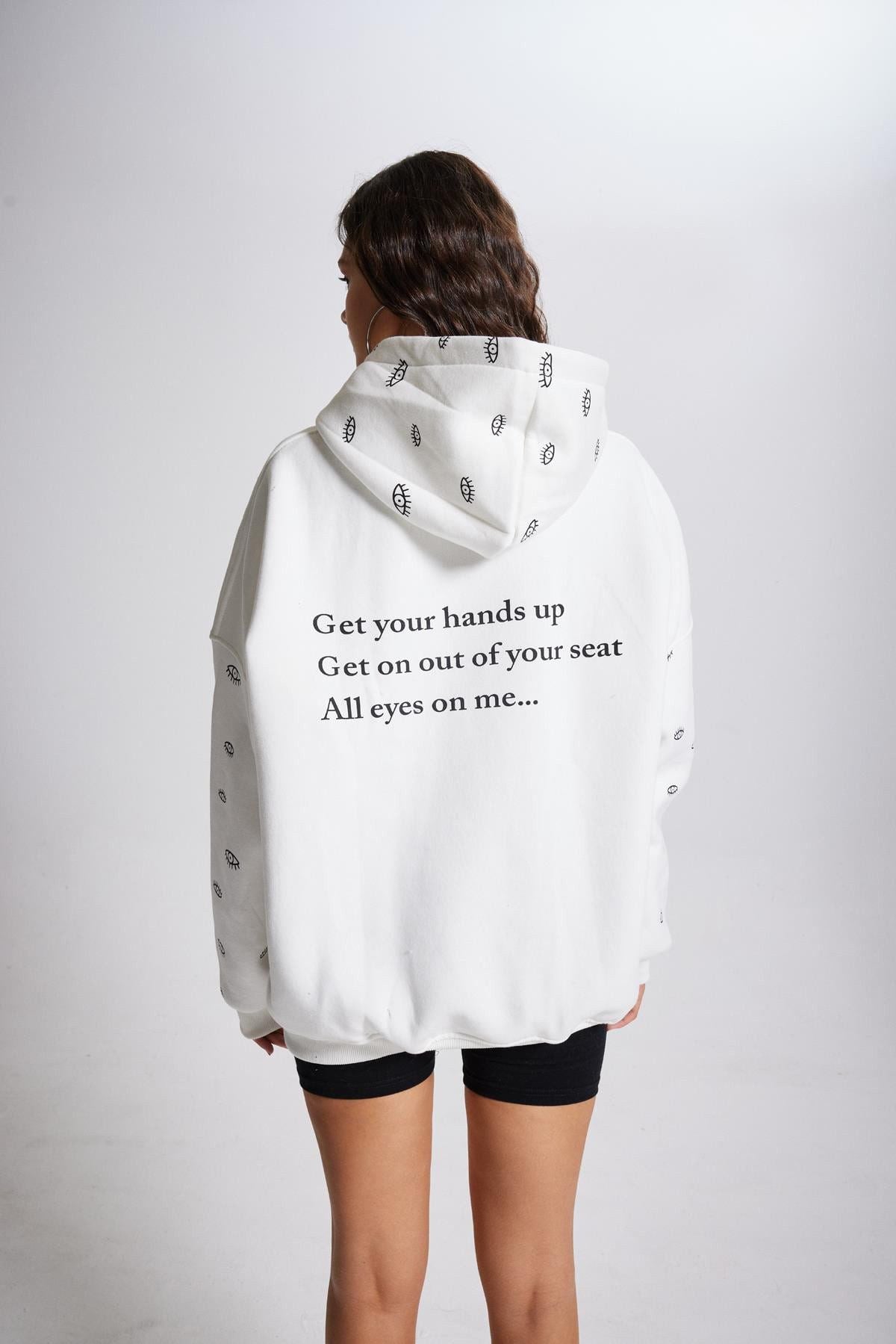 Oversized Unisex Eye Hoodie