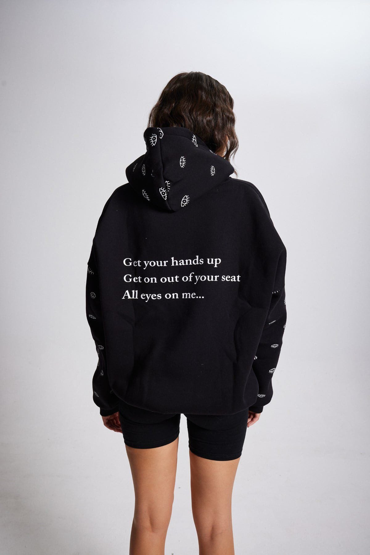 Oversized Unisex Eye Hoodie