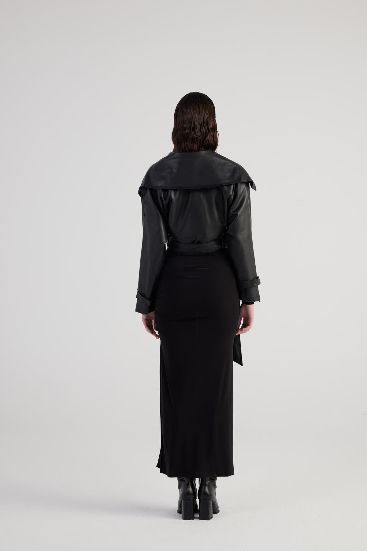 Neeko Veloursjacke mit Gürtel