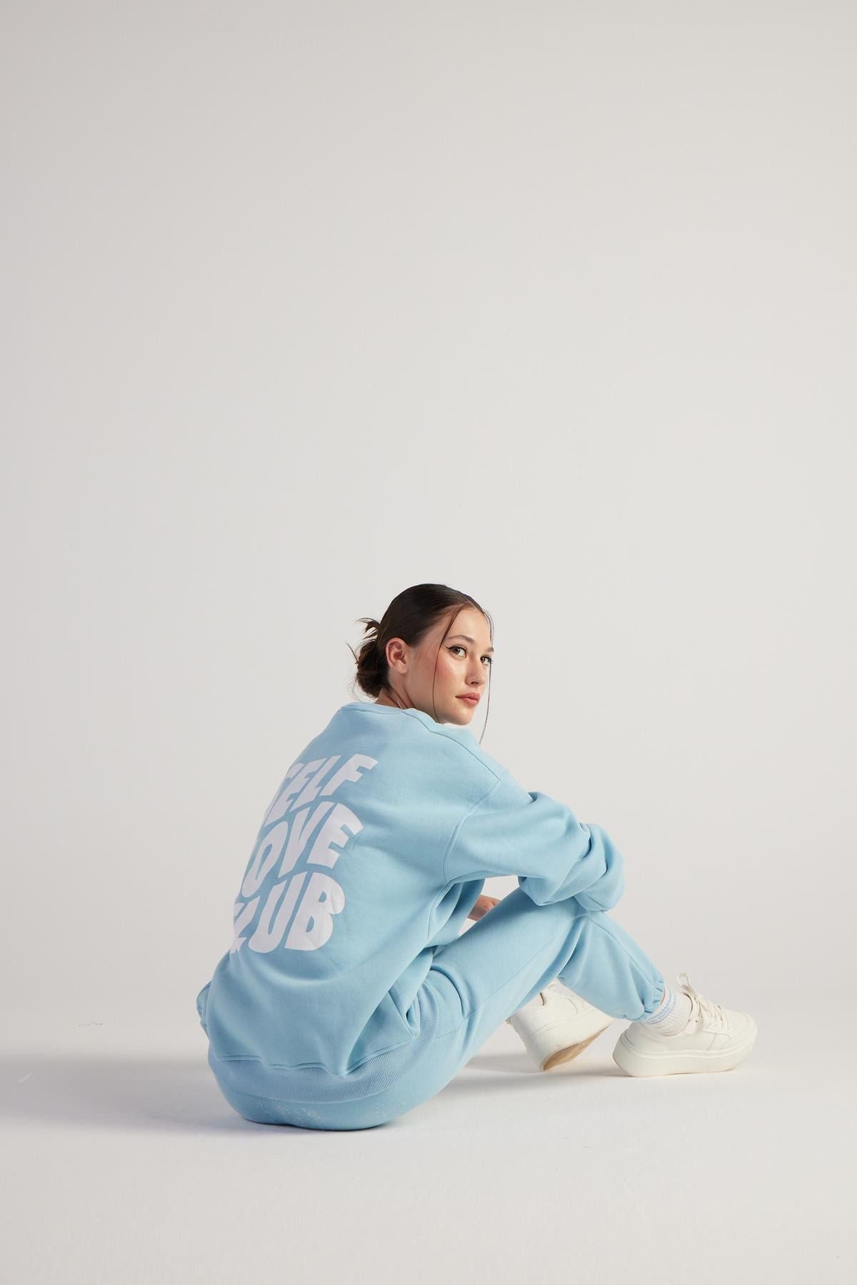 Damen Oversized Weiches Sweatshirt