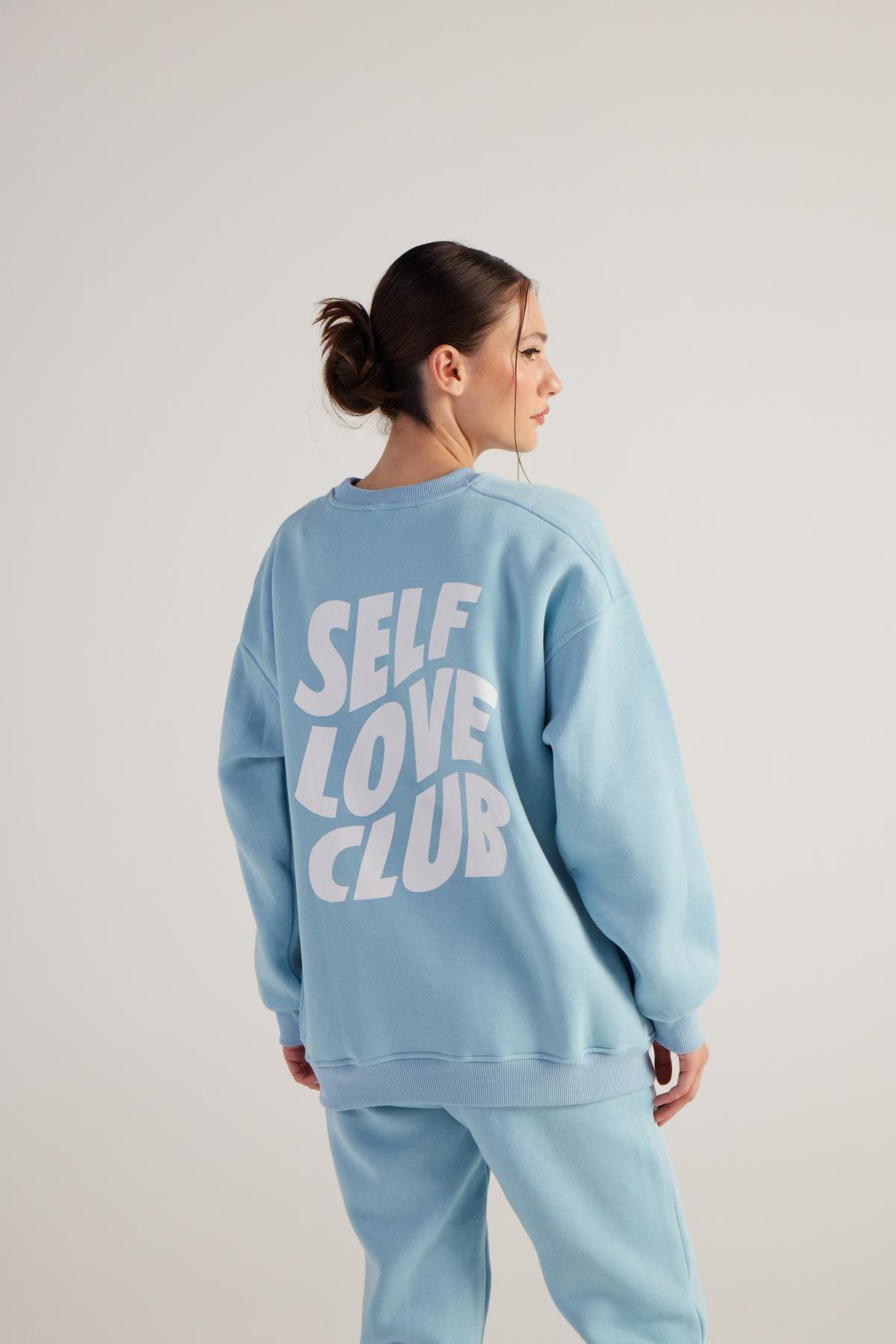 Damen Oversized Weiches Sweatshirt