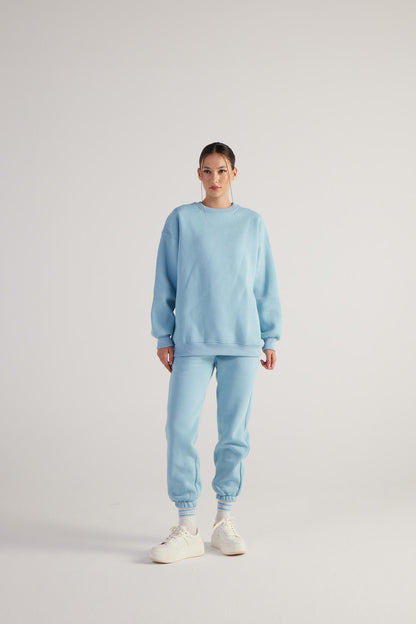 Damen Oversized Weiches Sweatshirt