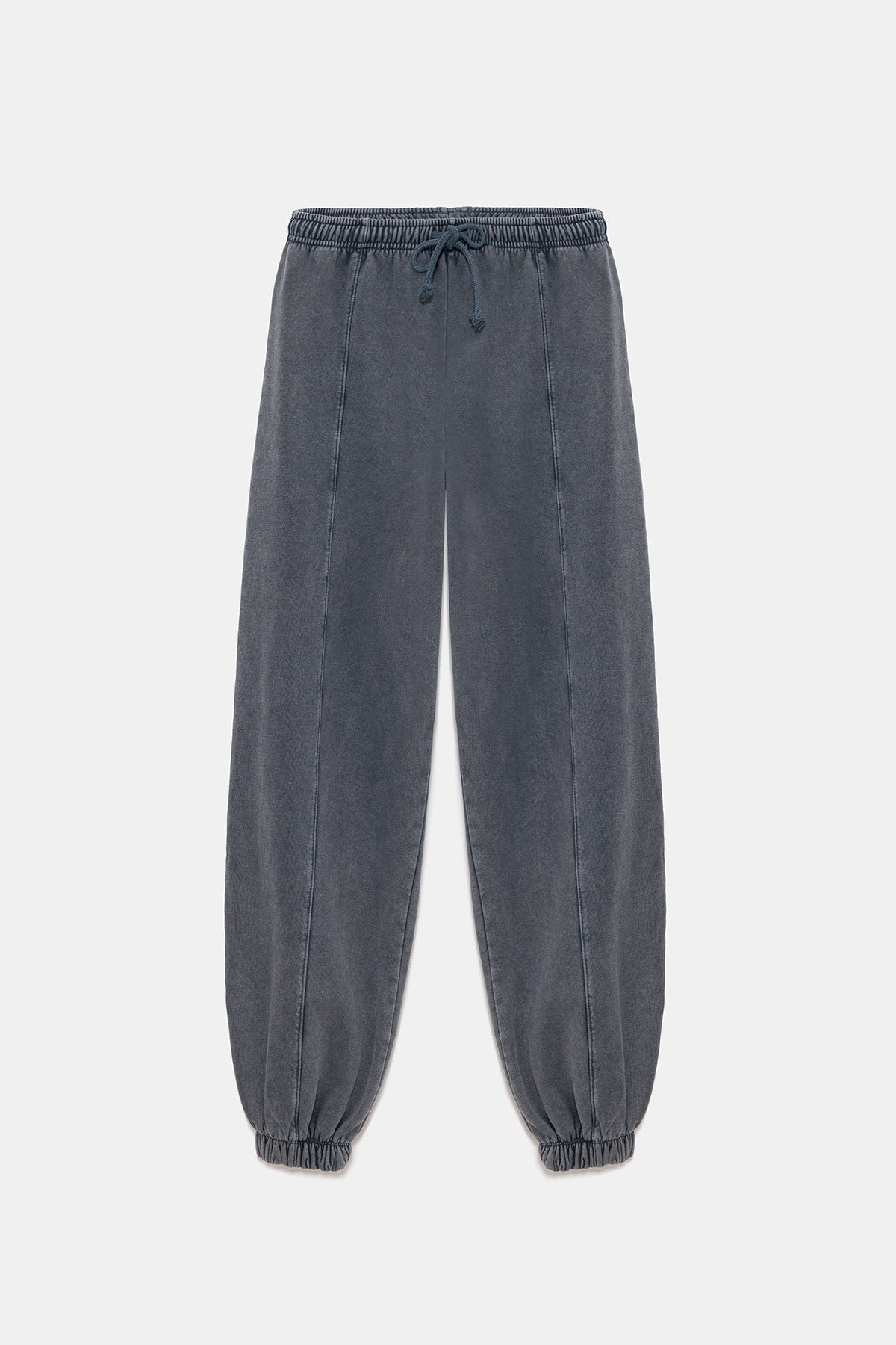 Baumwoll-Sweatpants mit Ballonmuster