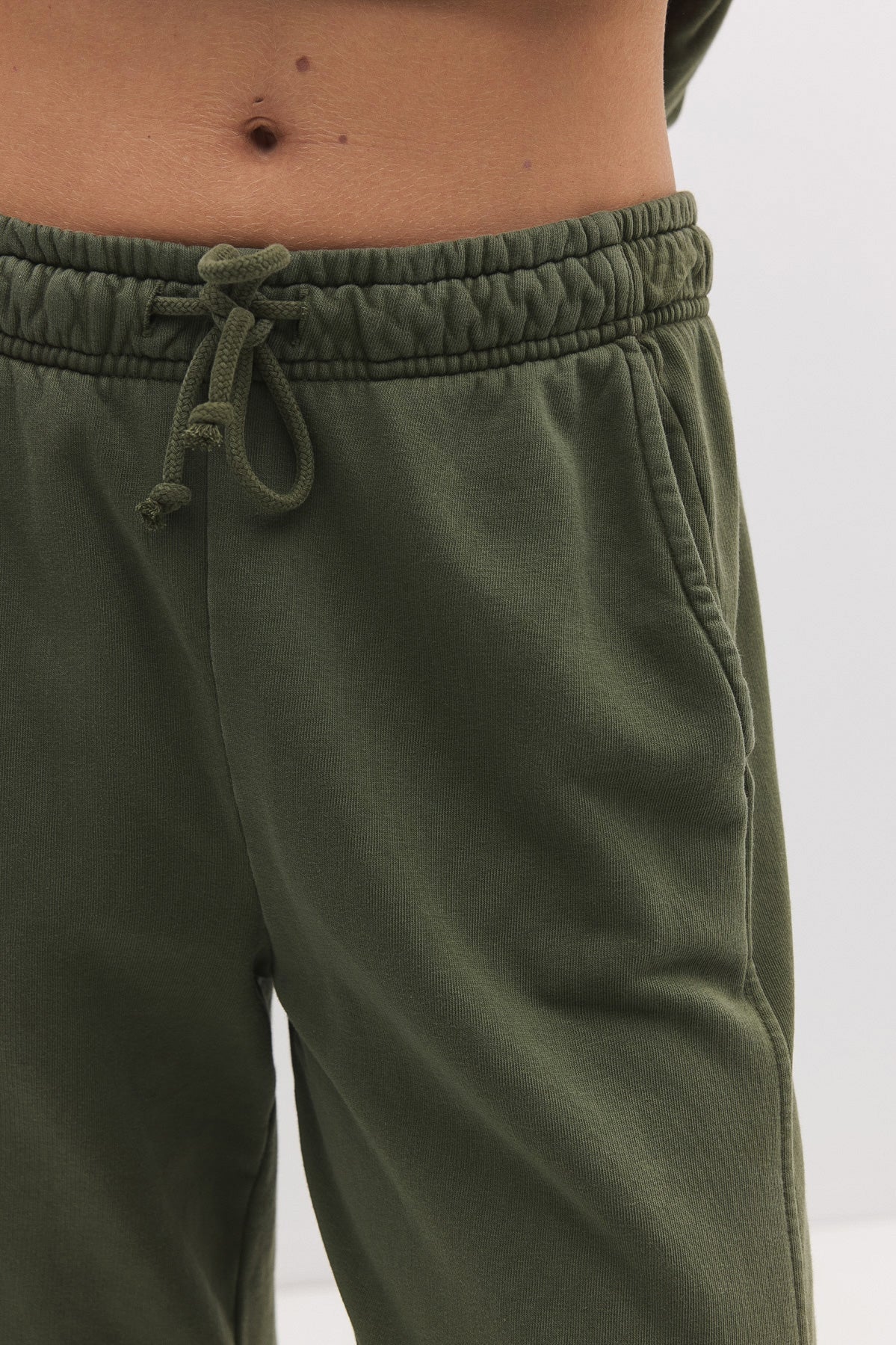 Jogginghose aus Baumwolle mit lockerer Passform