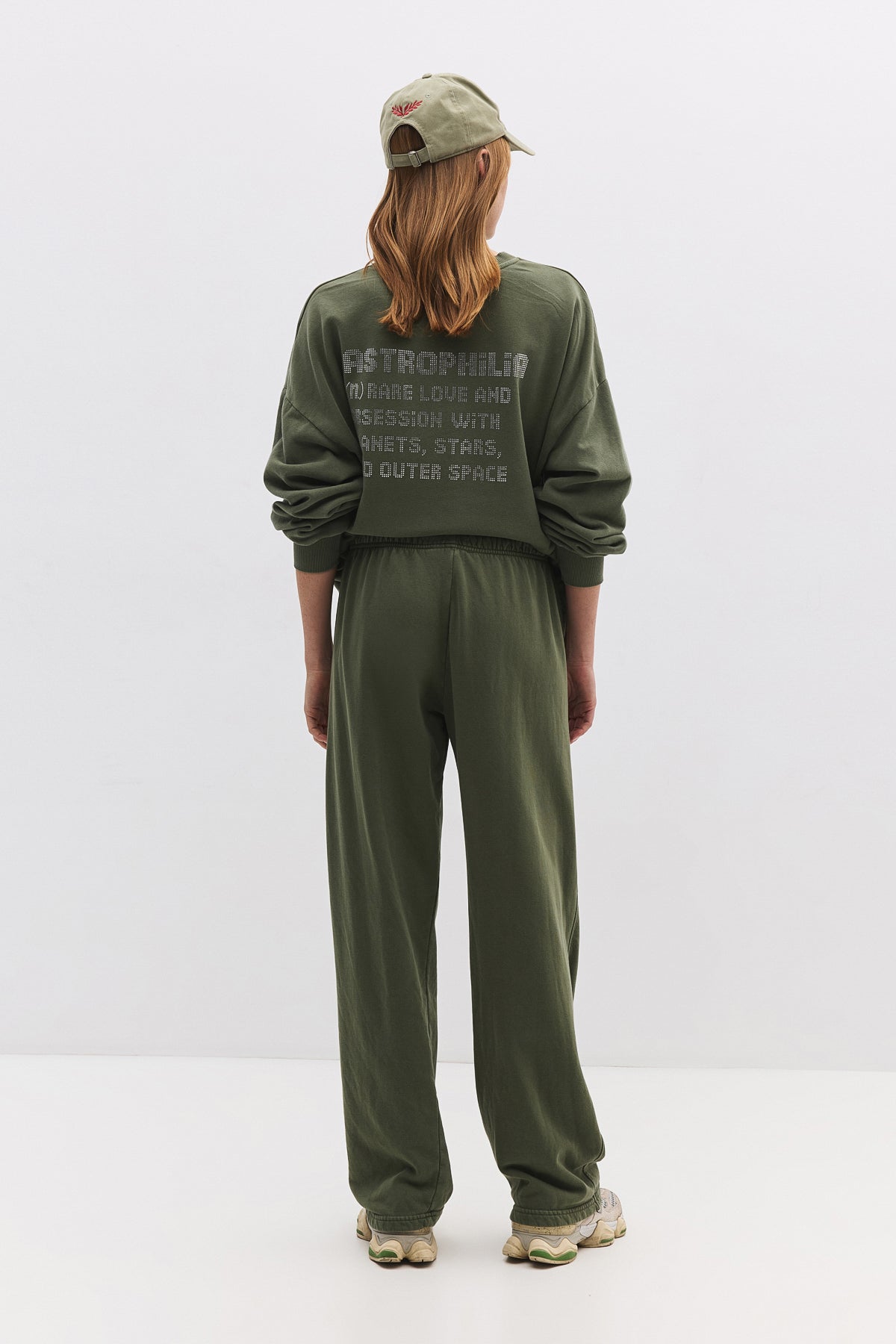 Jogginghose aus Baumwolle mit lockerer Passform