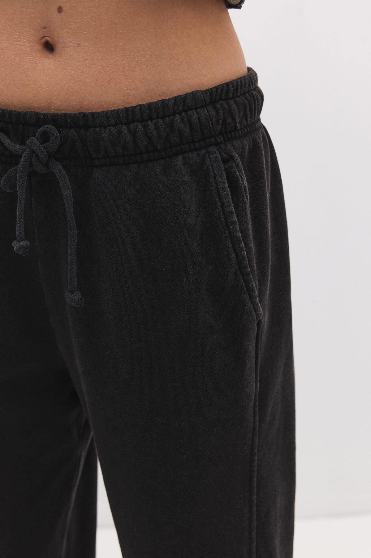 Jogginghose aus Baumwolle mit lockerer Passform
