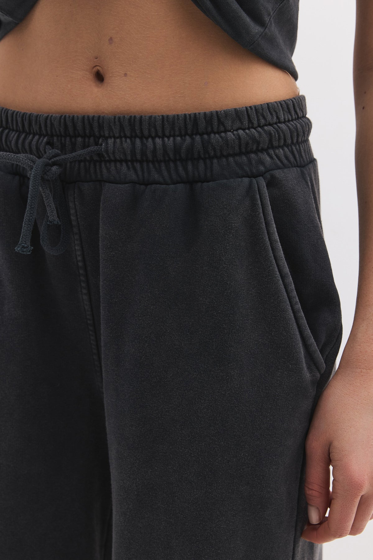 Jogginghose aus Baumwolle mit lockerer Passform