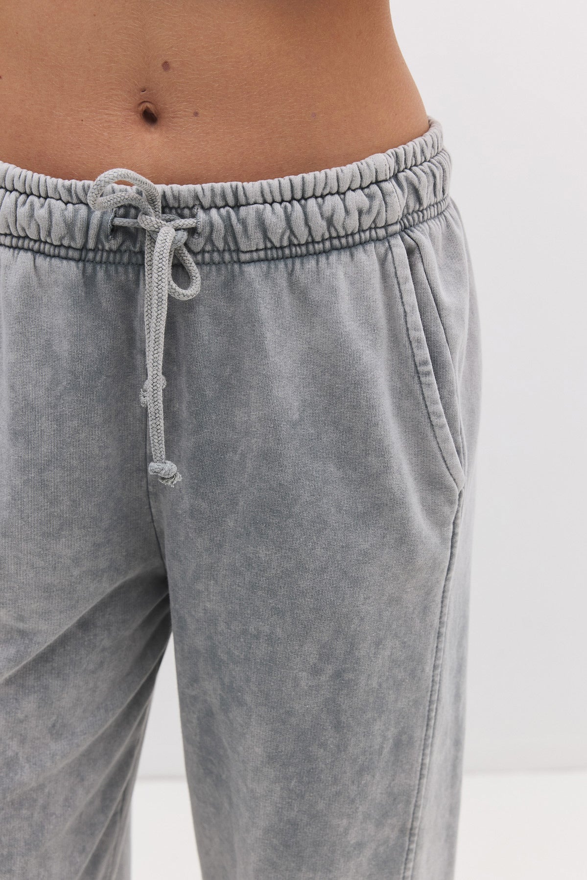Jogginghose aus Baumwolle mit lockerer Passform