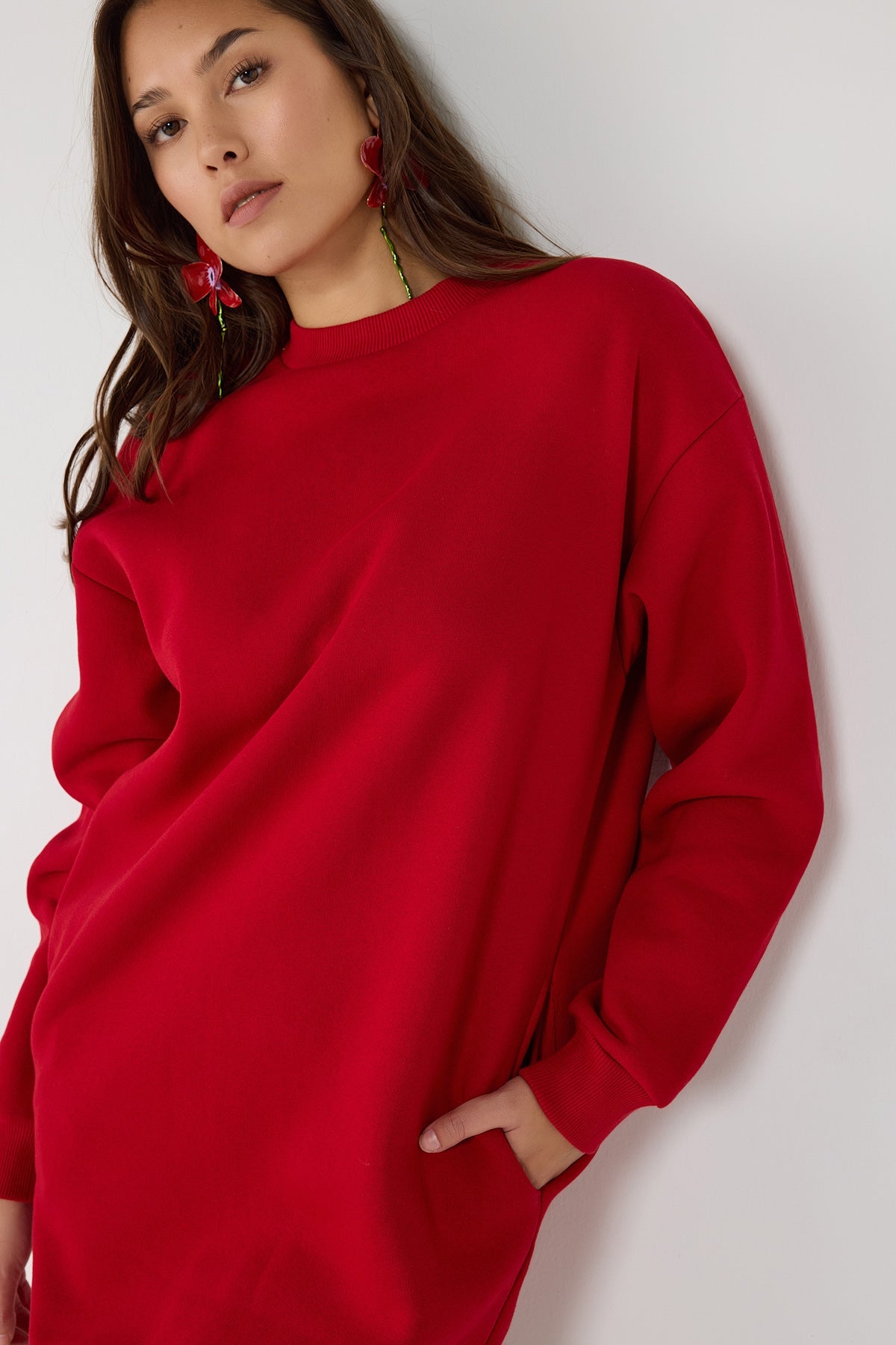 Sweatshirtkleid
