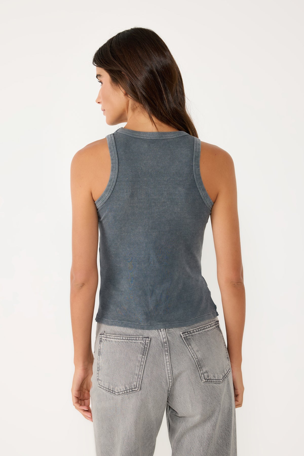 Verzierte ärmellose Bluse