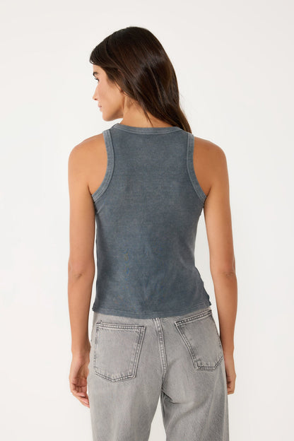 Verzierte ärmellose Bluse