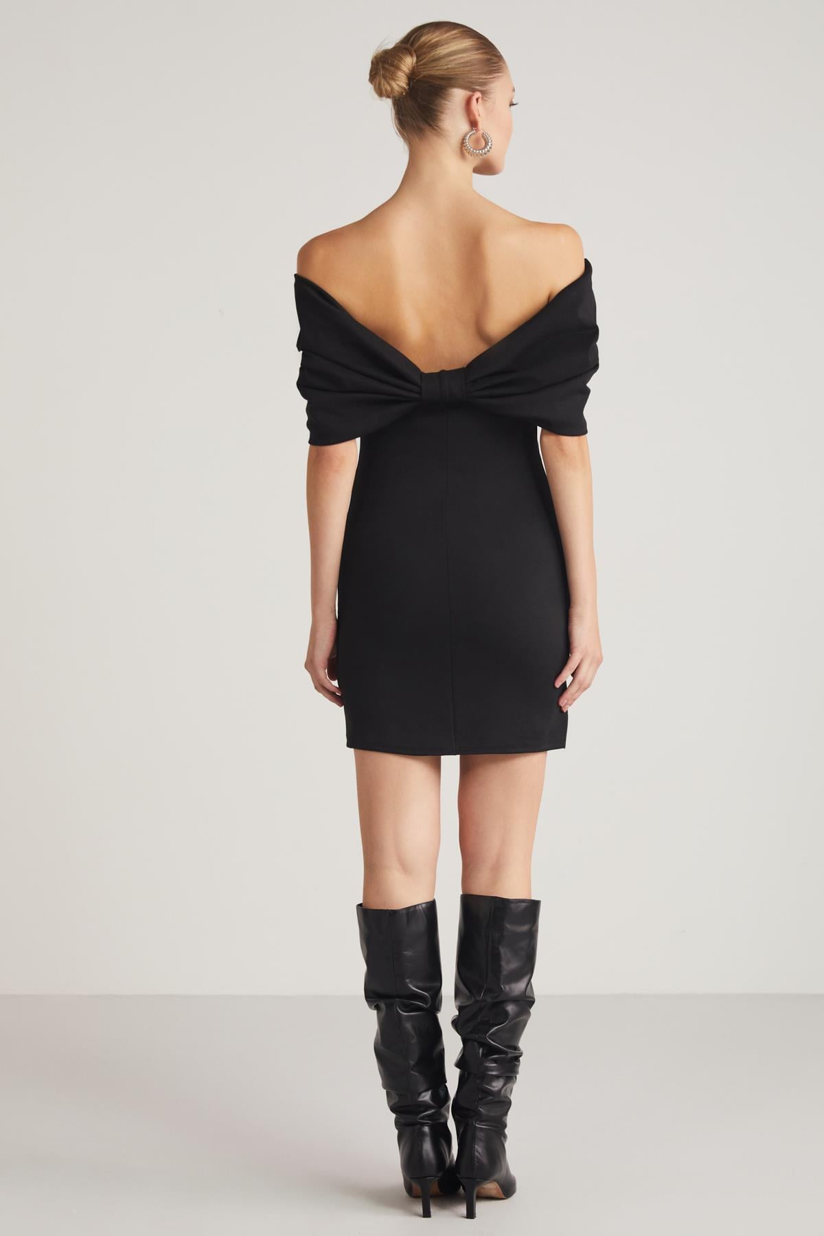 PAOLA Off-Shoulder Bodycon Kleid