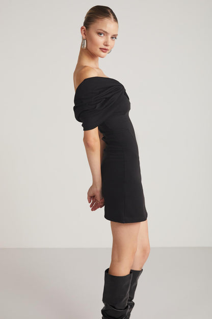 PAOLA Off-Shoulder Bodycon Kleid