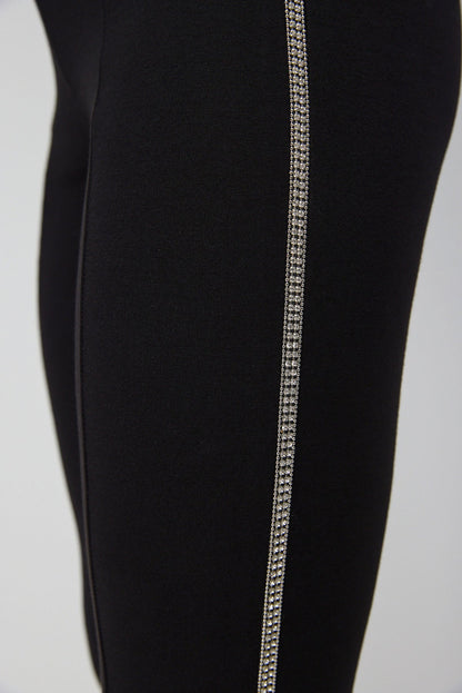Leggings mit funkelnden Strasssteinen
