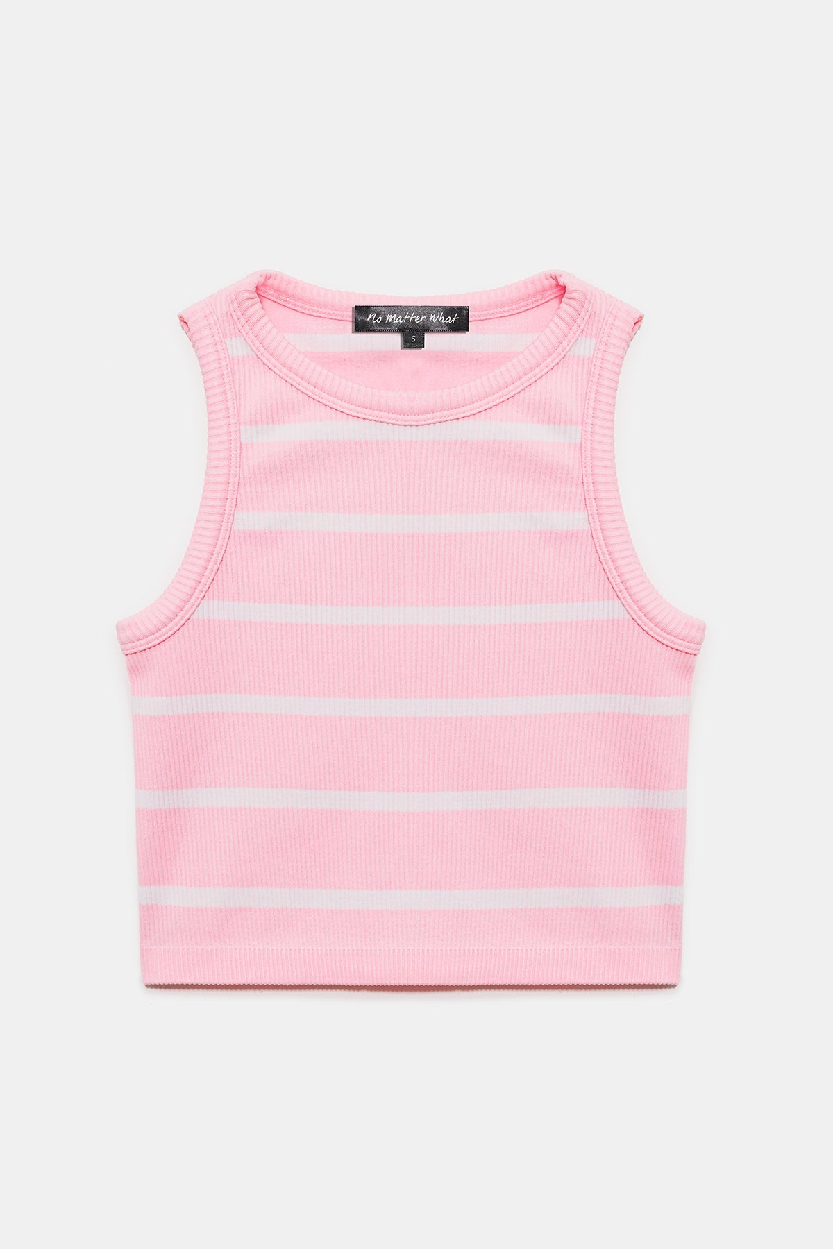Gestreifte Crop-Bluse
