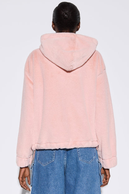 Fleecejacke mit Reißverschluss