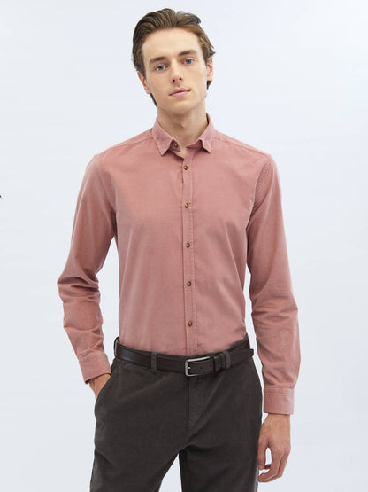 Kordstoff Regular Fit Woven Casual Hemd