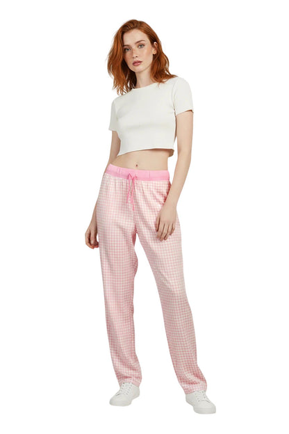 Pyjamahosen mit elastischem Bund