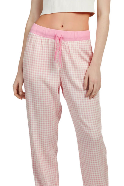 Pyjamahosen mit elastischem Bund