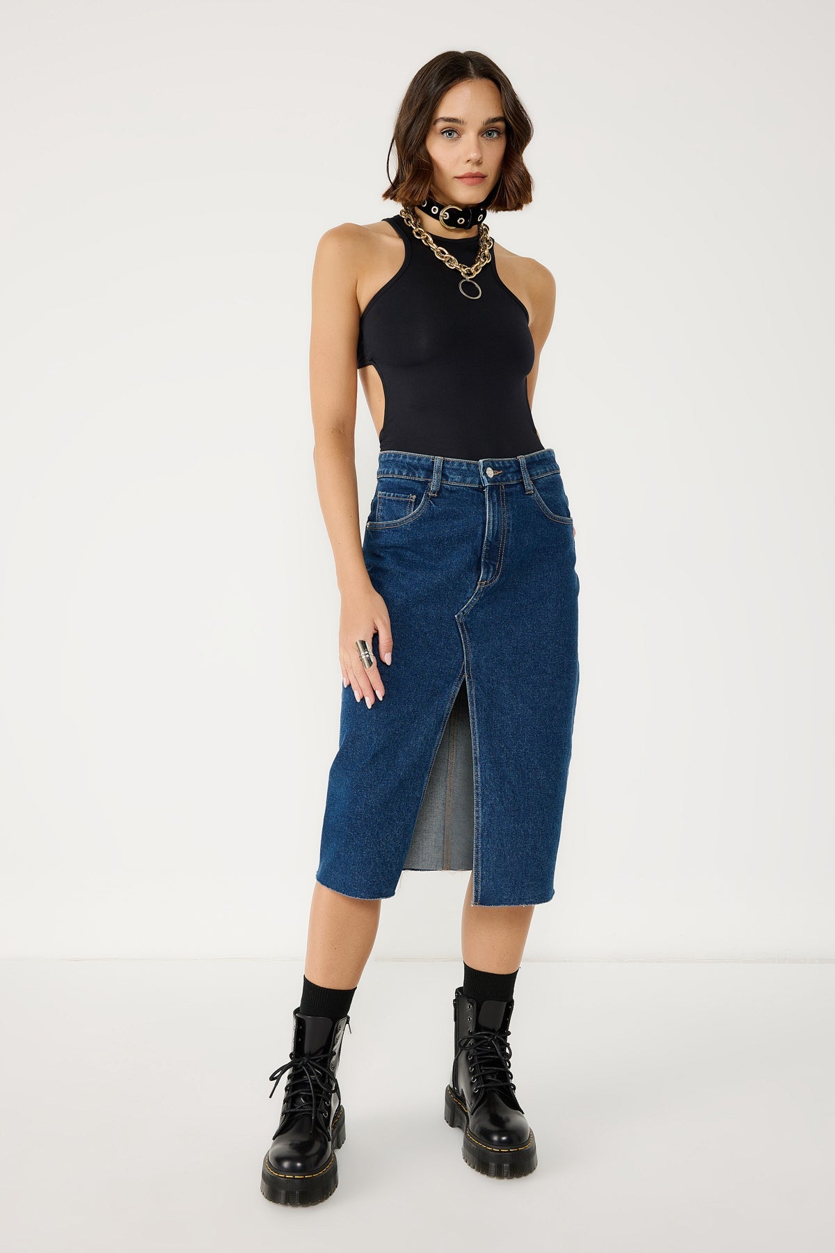 Kurze Bluse