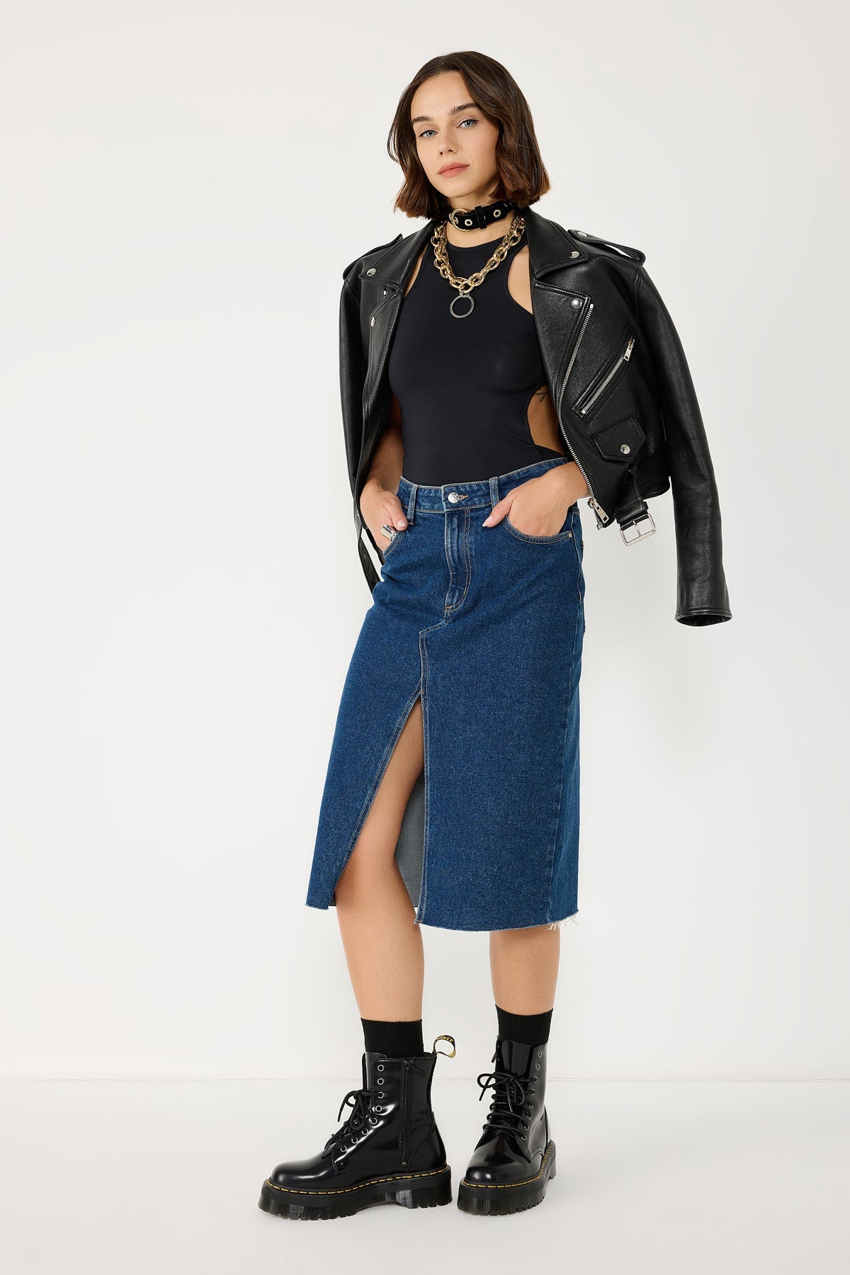 Kurze Bluse