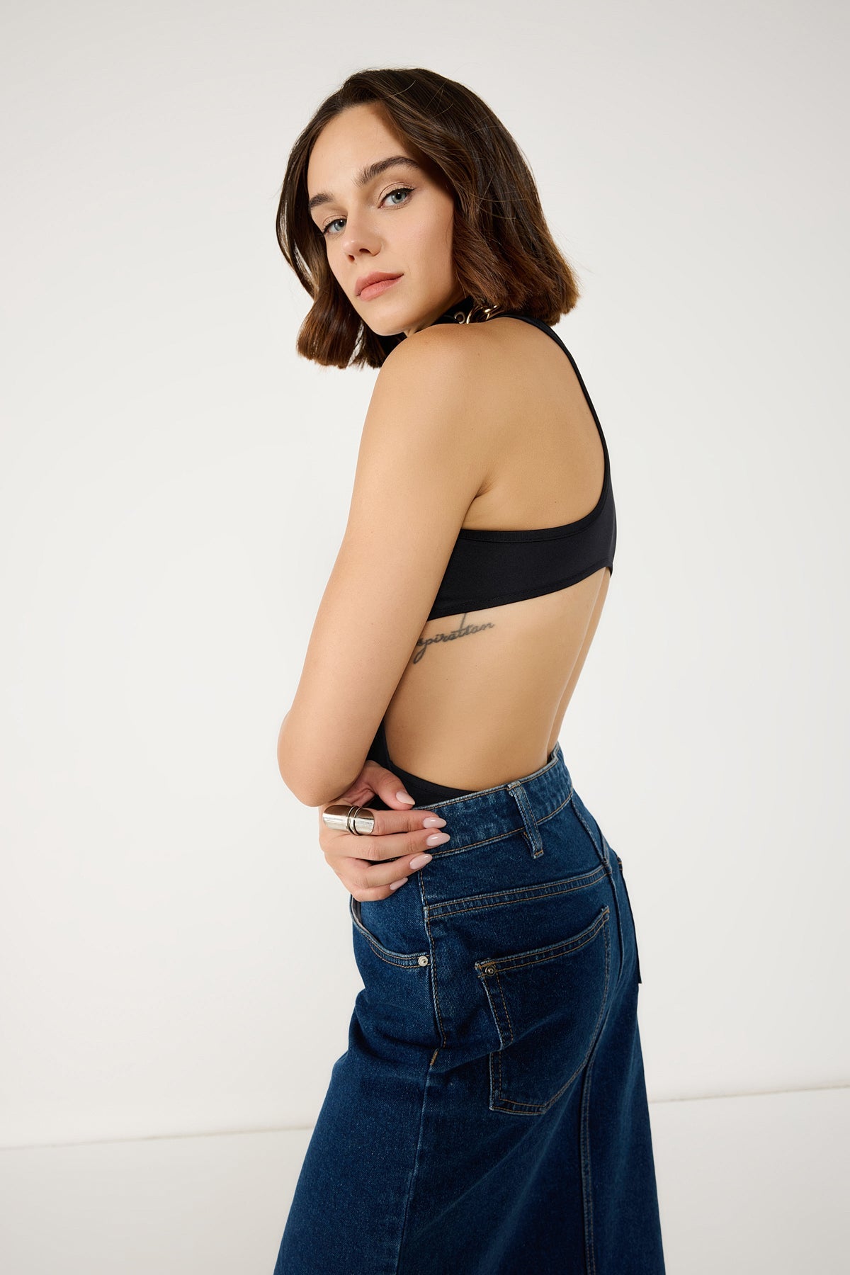Kurze Bluse