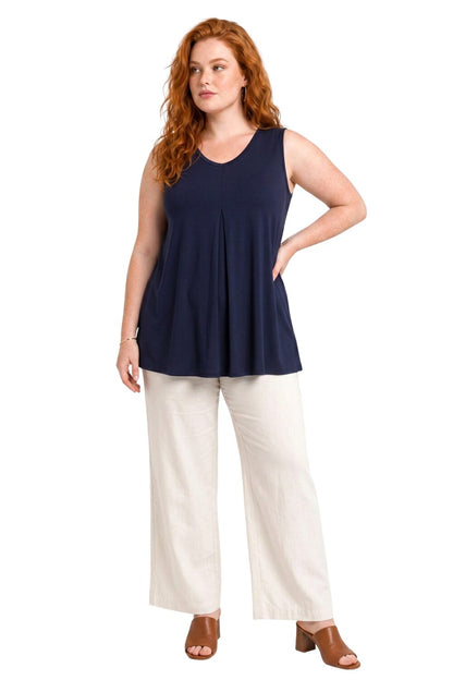 Edel V-Ausschnitt Bluse aus Viskose mit Velours