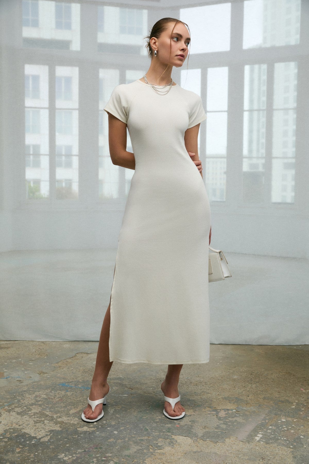 POPART Damen Langes Maxikleid