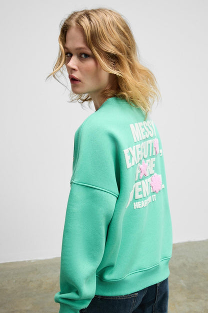 Prience Damen Sweatshirt bedruckt