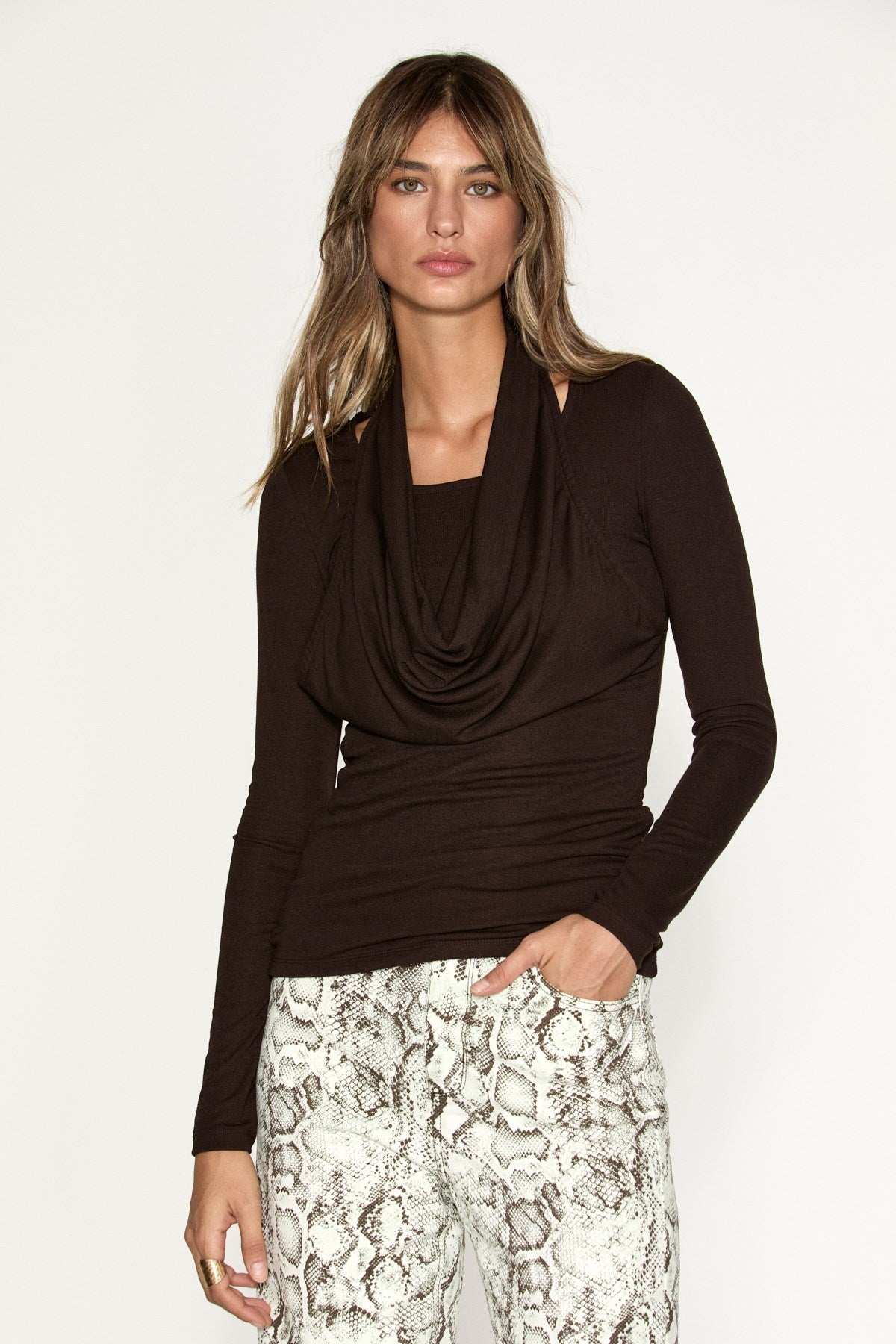 Primisi Damen Lagen-Look Bluse